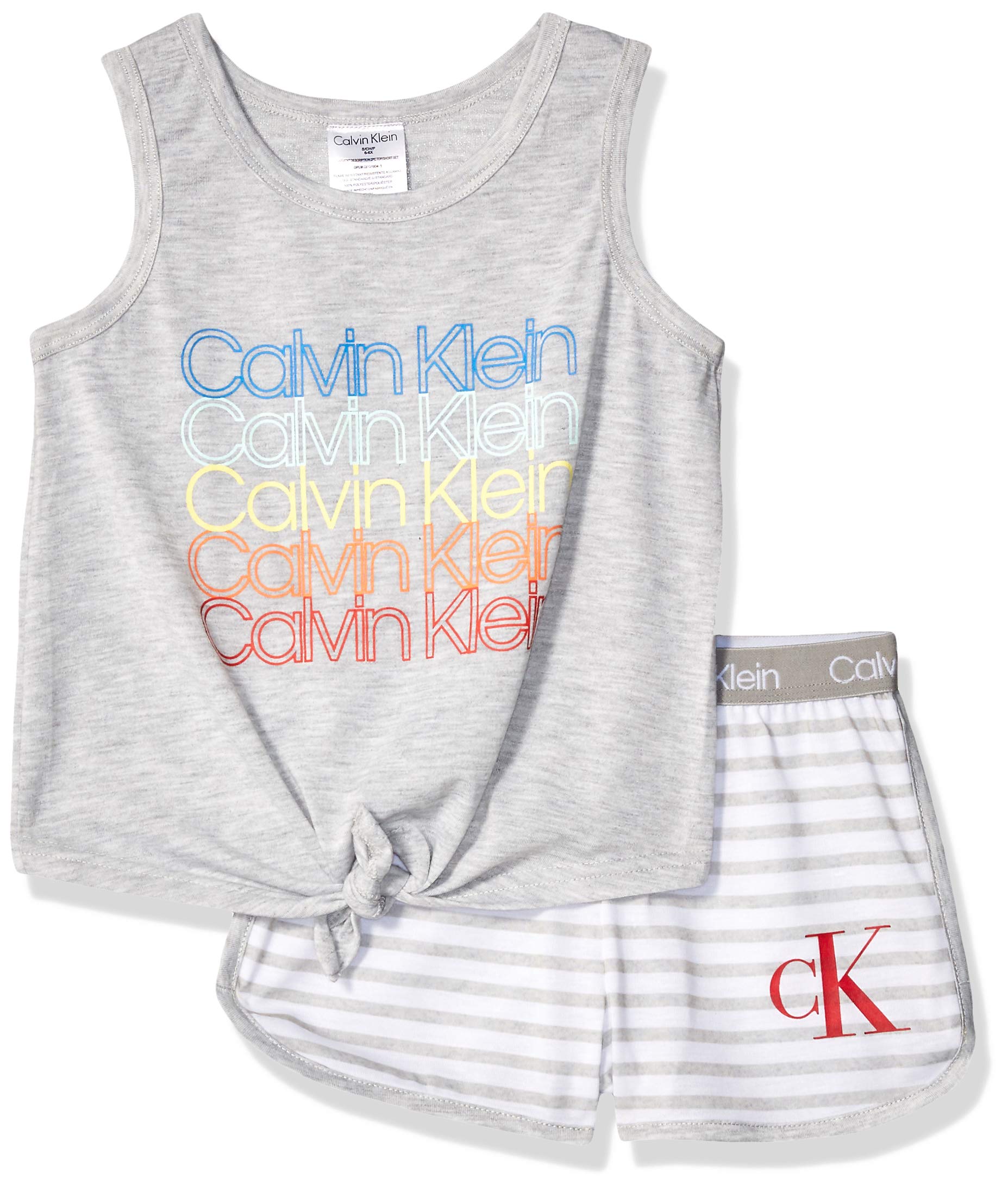 Girl's Short Sleeve Top and Shorts Pajama 2-piece Set Pajama Set