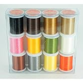 Kingfisher Fly Tying Thread Varity Pack &ndash; 3/0, 6/0, 8/0 Sizes