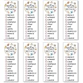 ESLINOP Drink Around The World Epcot Tattoo, Drinking Around The World Epcot Tattoo, Epcot Tattoo Drink Around The World, Pack of 8 Tattoo, Match with Your Drinking Around The World Epcot Shirt