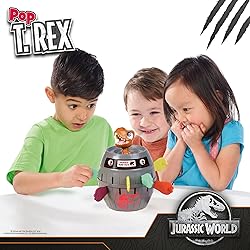 TOMY Pop Up T-Rex Board Game - Family and Preschool