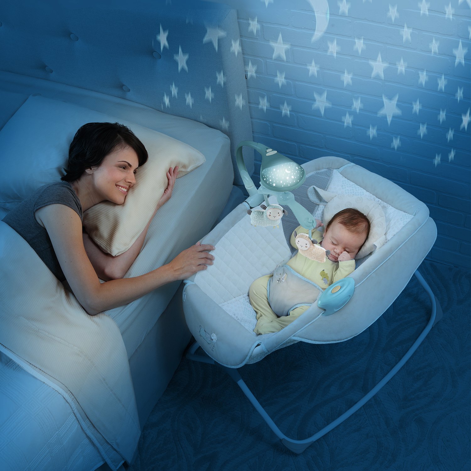 Buy Ingenuity Moonlight Rocking Sleeper Lullaby Lamb Online At Low Prices In India Amazon In