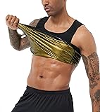BODYSUNER Sauna Sweat Vest Workout Tank Top Waist