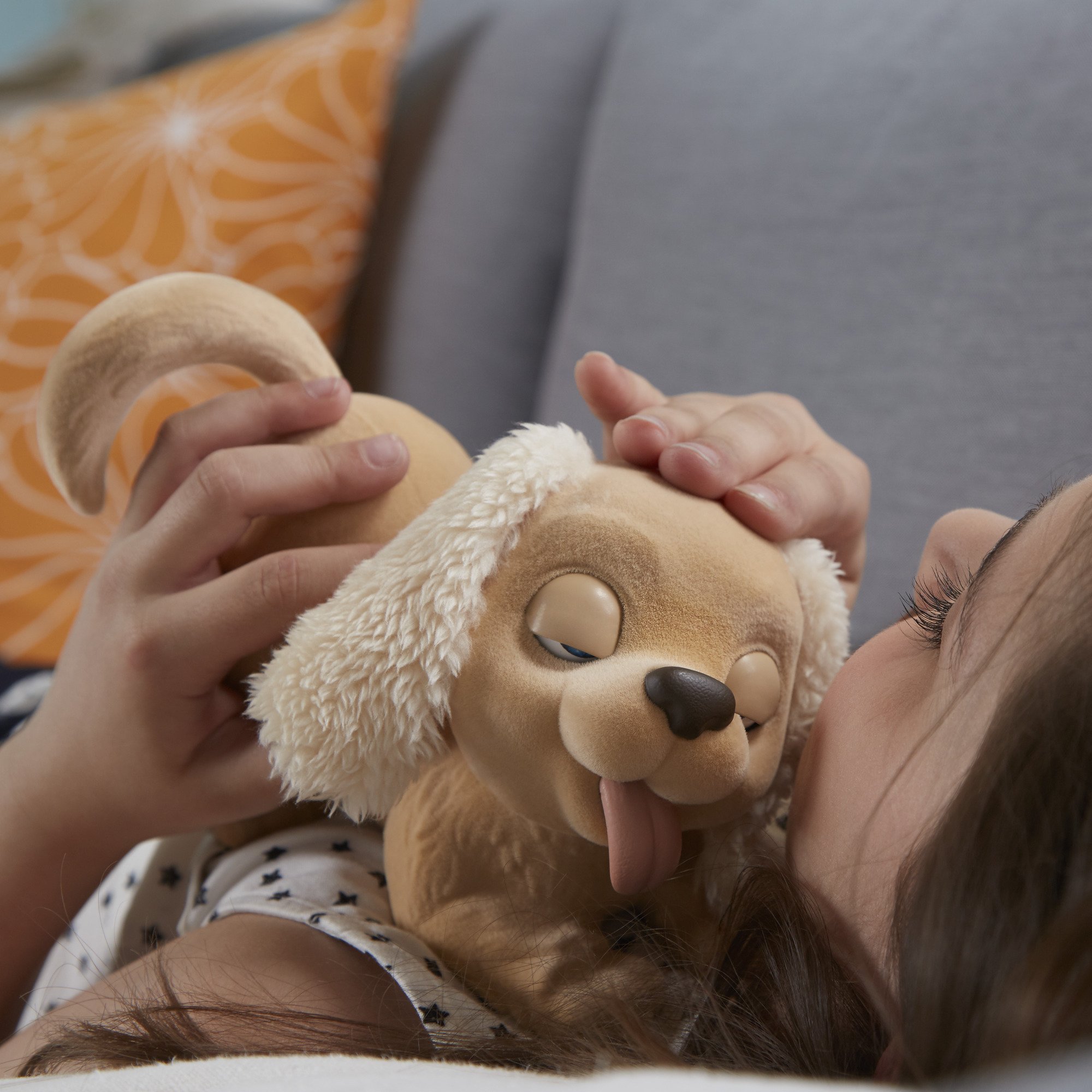 furreal fuzz pets playful goldie