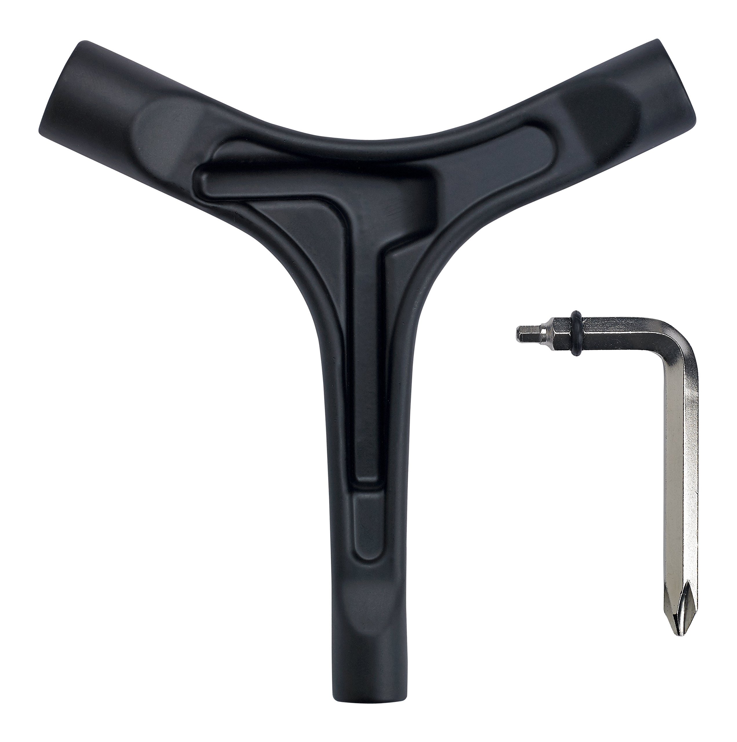 RADECKAL All in One Skate Tool, T Tool, Y Tool for Skateboards, (Black)