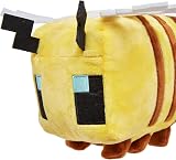 Mattel Minecraft Basic Plush Bee 8in Black Soft Doll Gift for Kids 3+ HBN41 view 3