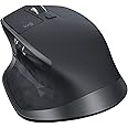 Logitech MX Master 2S Wireless Mouse with Flow Cross-Computer Control and File Sharing for PC and Mac, Graphite
