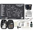 EDOG Walther P99 (Exploded View) PPistol Cleaning Mat & Range Warrior Handgun Cleaning Kit & E.D.O.G. Tac Pak Cleaning Essent