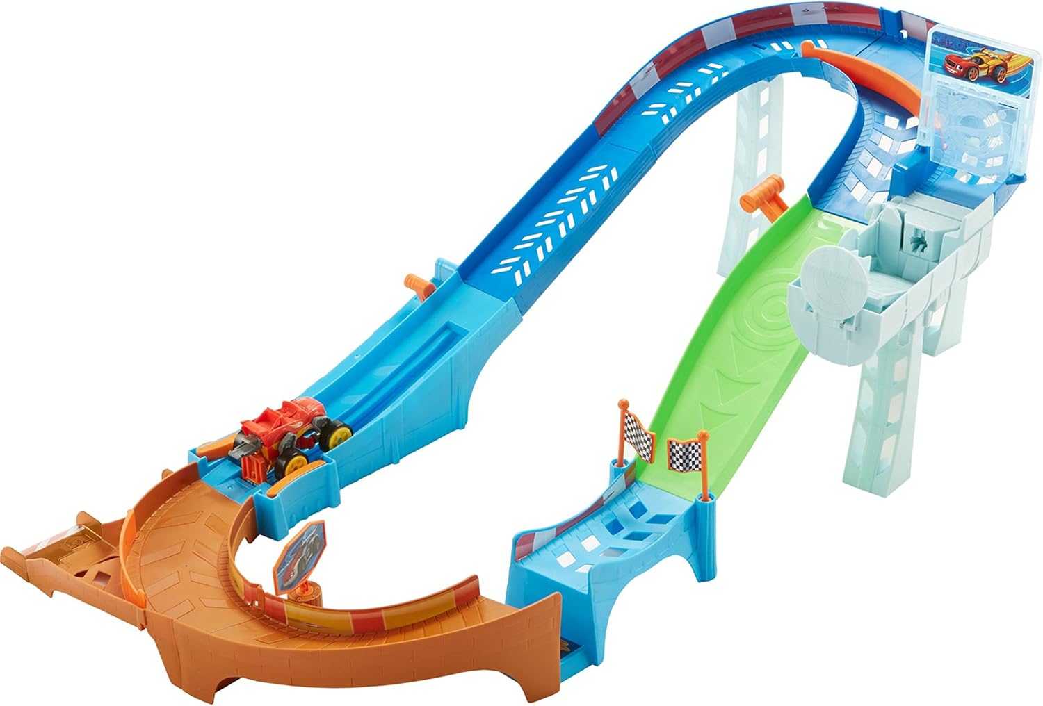 blaze flip and race cars