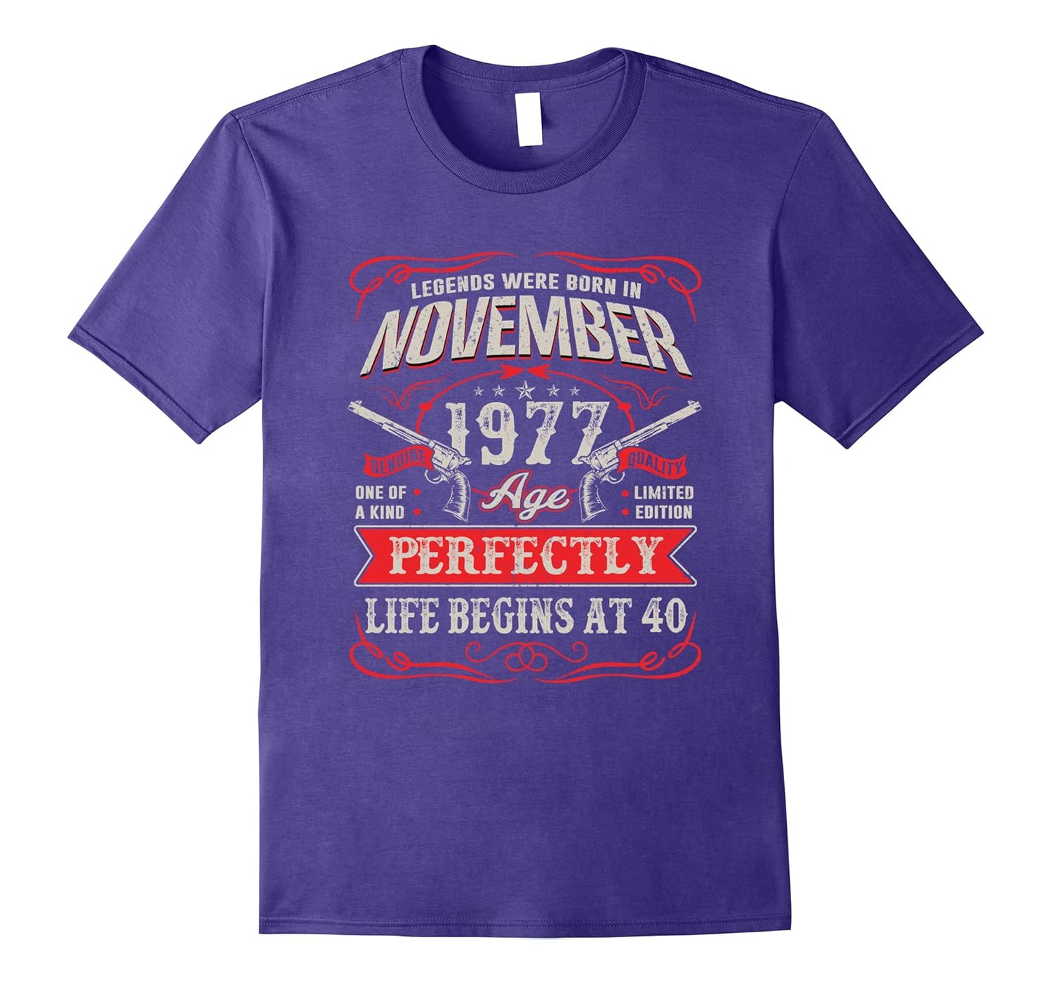 Legends Were Born In November 1977 tshirt 40th t-shirt-ANZ