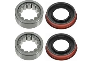 8USAUTO Pair Rear Left and Right Wheel Bearing & Seal fit 2002-2008 Liberty (exclude Dana/spicer 35 (for New axle Replacement only)) #6408/8835S