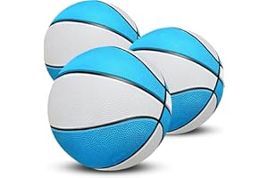 TNELTUEB Mini Basketball Replacement 8.5 Inch Pool Basketballs Ball Hoop Indoor Outdoor Toy, Fits All Standard Swimming Pool Basketball Hoop Pool Game Toy Water Games