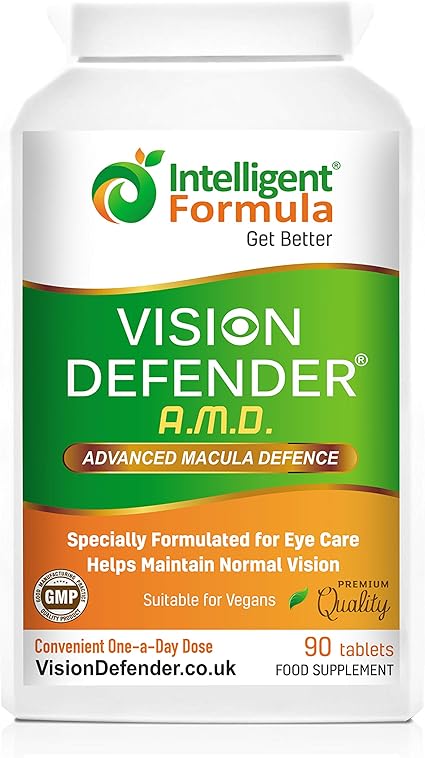 Areds2 Vision Defender Amd Supplement Luteine Zeaxanthine Zinc Vitamine E Formule Areds 2 Vitamines Oculaires Mineraux Nutriments Pour Les Yeux Fourniture En 3 Mois 90 Comprimes Amazon Fr Hygiasne Et Soins Du Corps