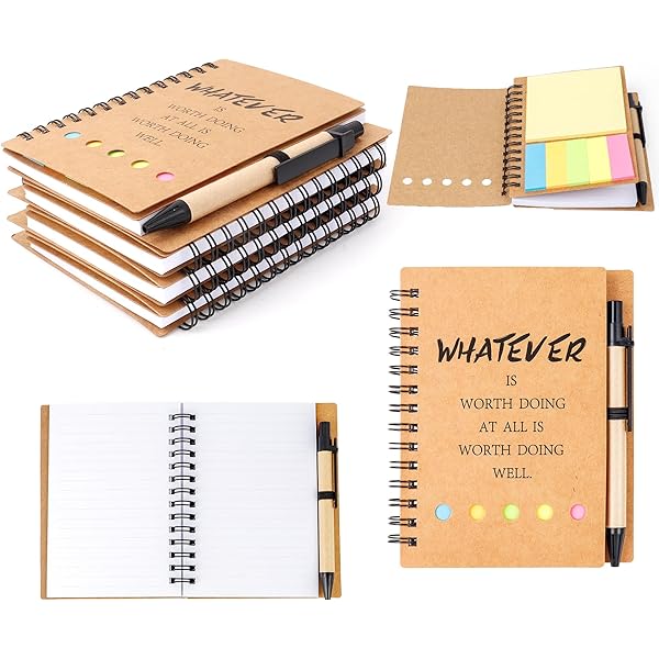 Resurhang 15 Sets Small Notebook Journal With Pen Bulk 4.5 * 5.5 Inch Pocket Size - View #6