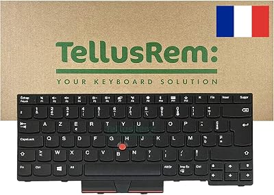 TellusRem French Non-Backlit Keyboard for Lenovo Thinkpad E531 T540 T540P T550