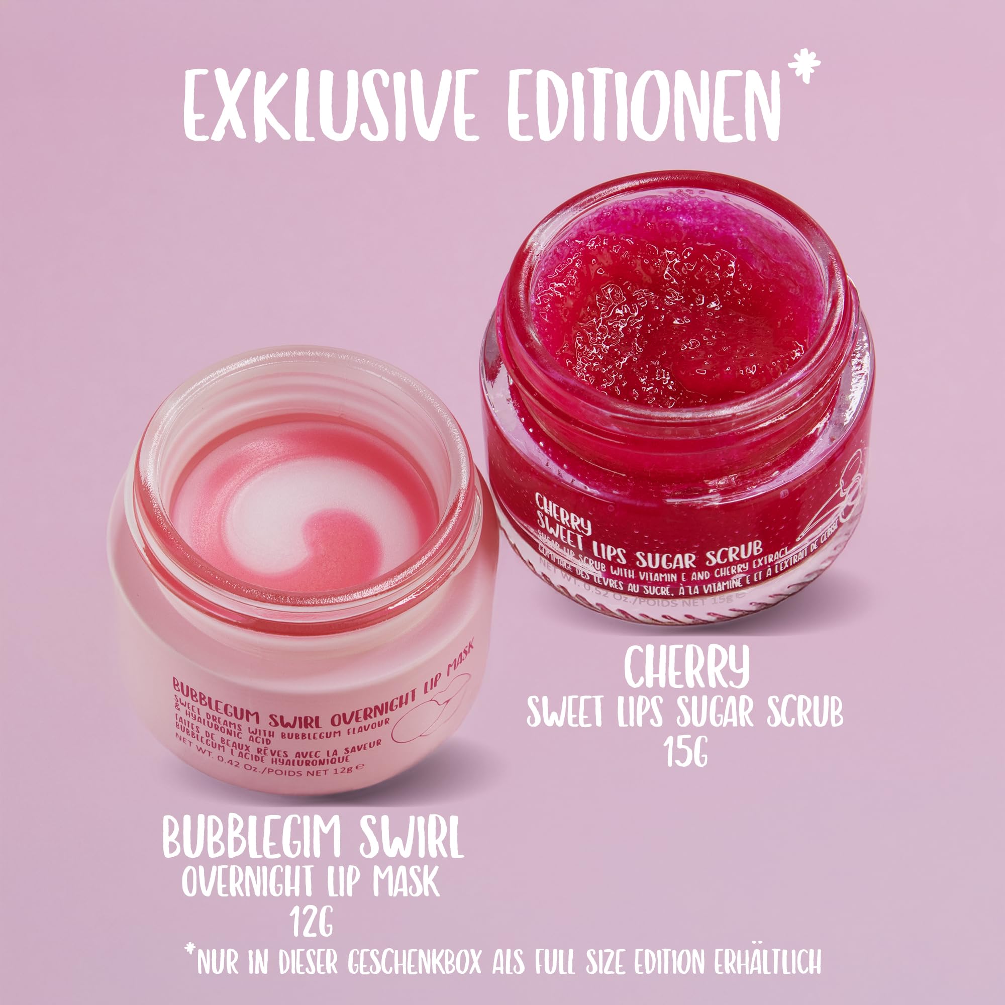 W7 Beauty Blast Lip Legends Sweet Dreams Geschenkset – Lippenpflege Box mit Lippen Maske, Sugar Scrub & Balm – Exklusive Sweet Dreams Flavours 3