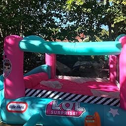 lol surprise jump n slide bouncer