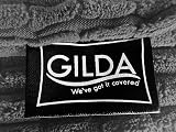 Gilda Giant Classic Grey Corduroy Beanbag Arrives Pre-Filled UK Designed view 5