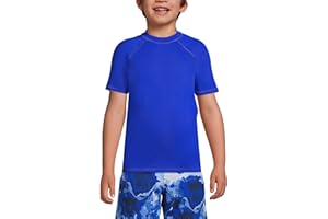 Lands' End Boys Short Sleeve UPF 50 Sun Protection Rash Guard