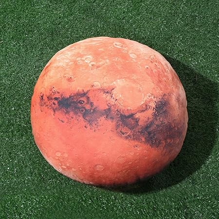 Pillow Maika Home Oreiller De Planèteoreiller De Terrecoussin Système Solaire Style Mars Taille 25 25cm