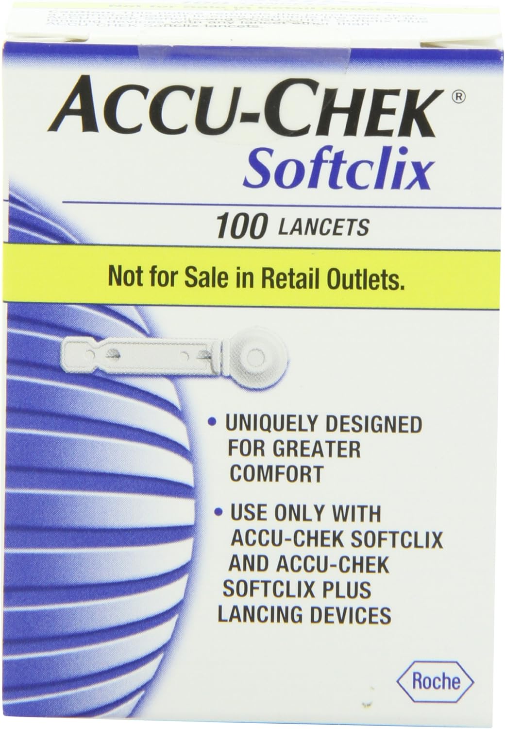 AccuChek Soft Clix Lancets, 100 Count 365702156104 eBay