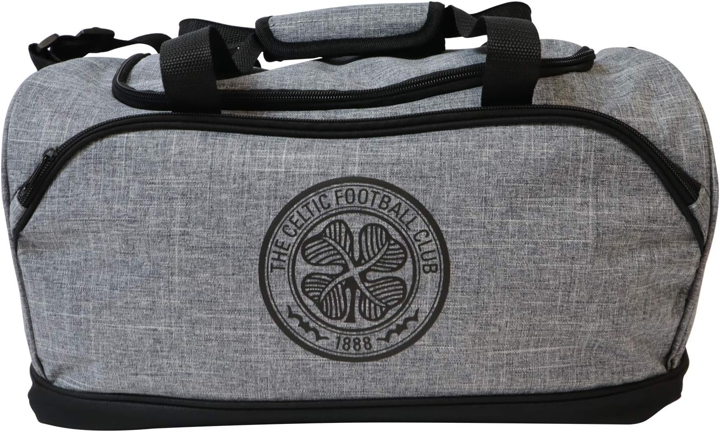 FOCO Officially Licensed Celtic FC Grey Duffle Bag