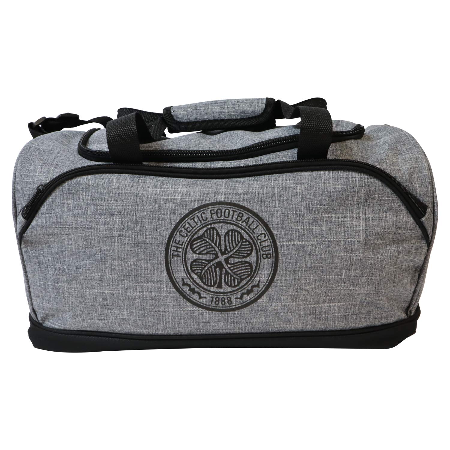 FOCO Officially Licensed Celtic FC Grey Duffle Bag