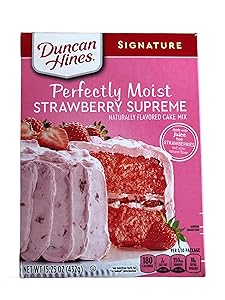 Duncan Hines Signature Moist Cake Mix - Strawberry Supreme - 16.5 oz - 2 Pack