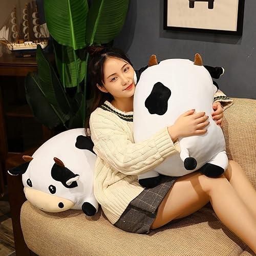 Achwishap Cow Stuffed Animals Cute Pillow Plush Doll Cow