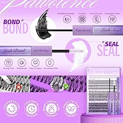 Pawotence Lash Extension Kit Lash Clusters