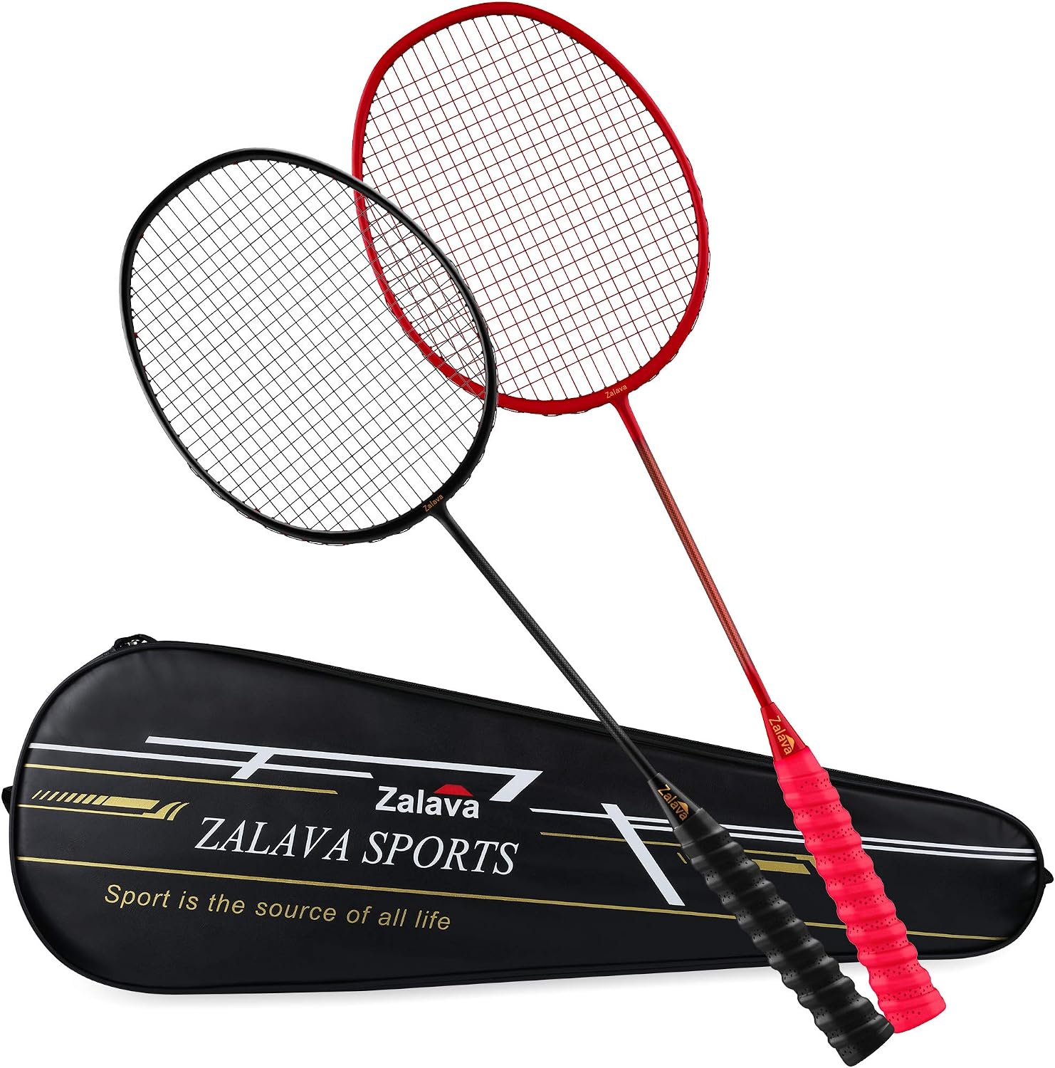 zalava-carbon-badmintonschl-ger-set-badminton-set-super-leicht