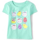 The Children's Place Baby-Girls and Toddler All Holidays,Birthdays Short Sleeve Graphic T-Shirts