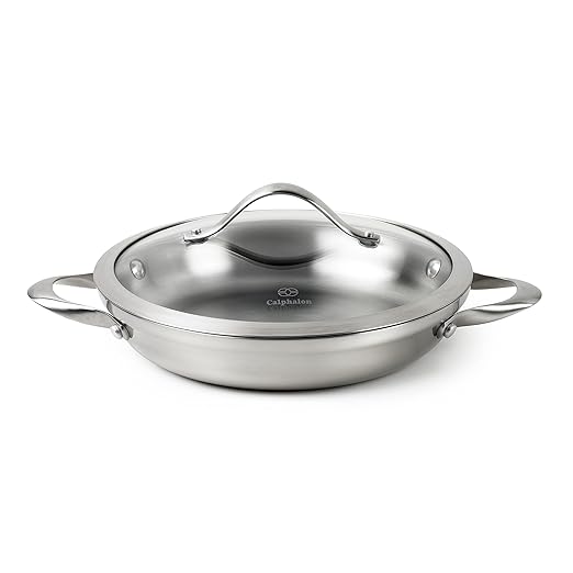 Calphalon Stainless Steel Pan Amazon.in Home & Kitchen