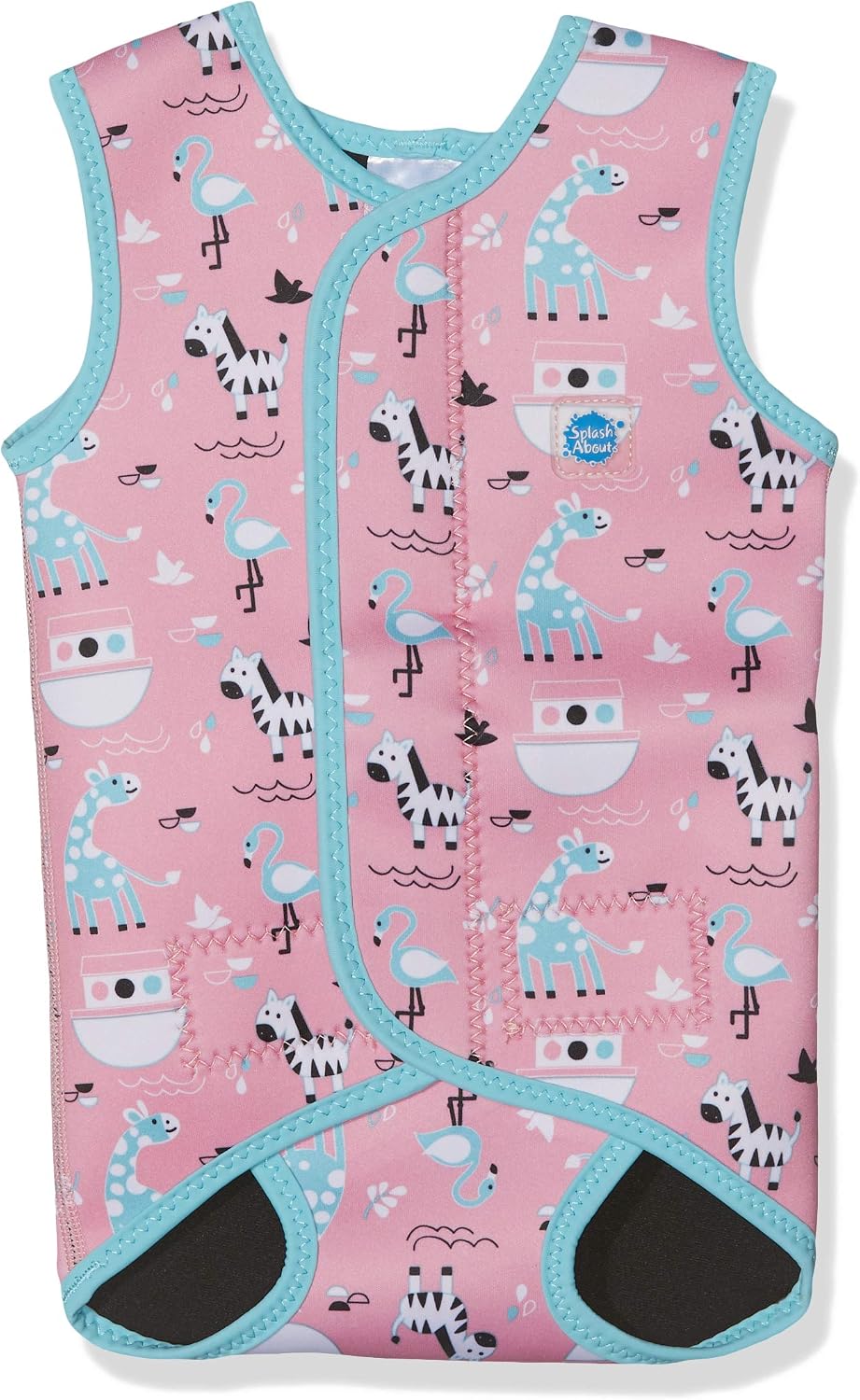 Splash About Baby Wrap Wetsuit, Nina's Ark, 18-30 Months, Pink