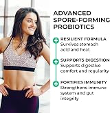 LOVE LIFE SUPPLEMENTS Multispore Plus Probiotics 120 capsules UK Made view 4