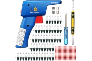 CraftyDream 56 Pcs Christmas Light Repair Tool for Incandescent Mini Lights, Quick-Fix Shunt, with Bulb, Fuse, Bulb Puller, Screwdriver, Sticker, Works Pre-Lit Trees (Not for LED)