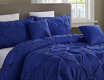 Amazon Com Lorient Home 02 07 Fq Sb Pintuck Comforter Full Queen
