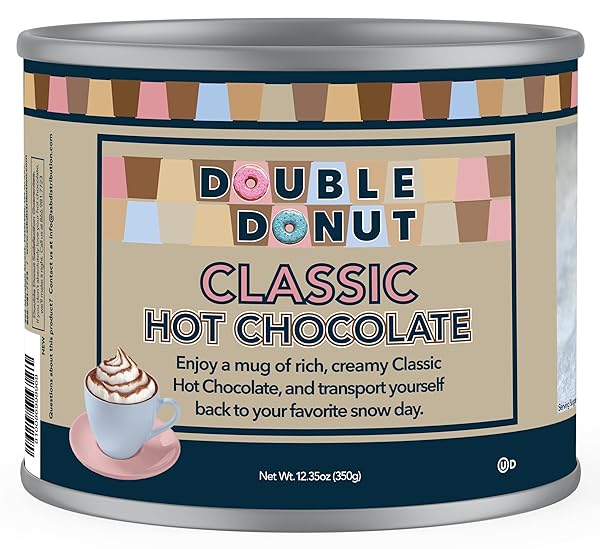 DOUBLE DONUT COFFEE CLASSIC BULK HOT CHOCOLATE MIX,...