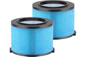 IOYIJOI 3-Layer Replacement Filter for Ridgid VF3500 3-4.5 Gallon Vacuum WD3050, WD4070, WD4080, WD4522, 4000RV, 4500RV, 2 PACK