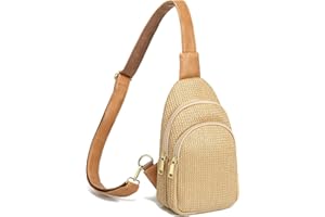 INICAT Summer Straw Bag Small Sling Beach Bag Crossbody Bags Rattan Woven Purses for Women 2025