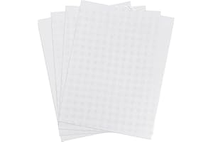 4pcs Plastic Mesh Canvas, 13.6x10.4 Inch 10 CT Plastic Mesh Canvas Sheets for Embroidery Making Cross Stitch Plastic Aida Mes