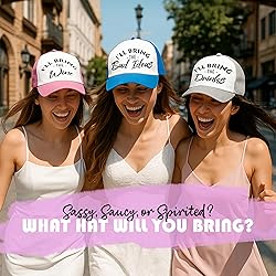 Funky Junque Funny Trucker Hats for Women - Foam