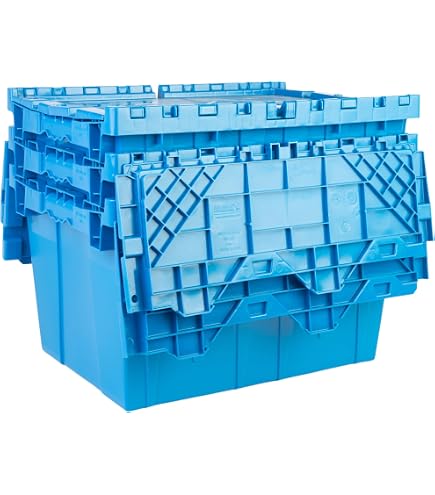 Amazon.com - Extra Large Storage Tote with Lid 26.9