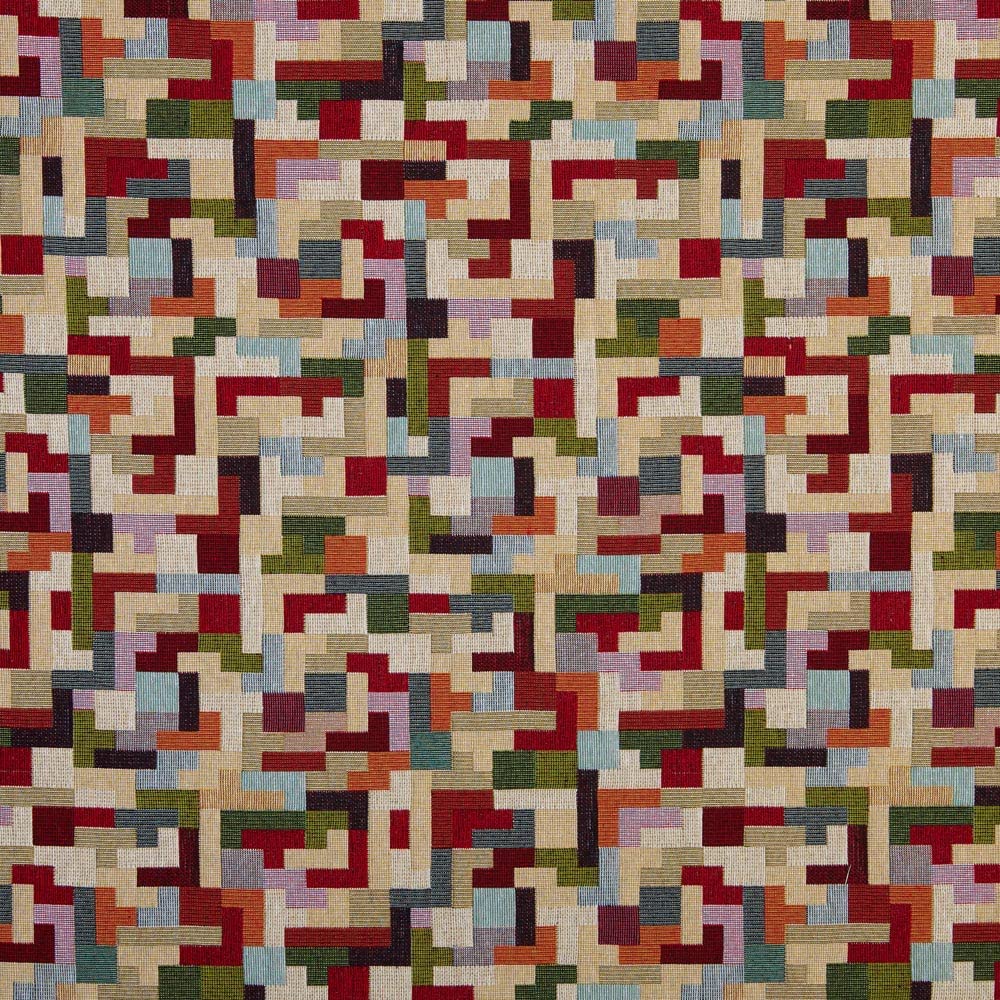 Kt KILOtela Upholstery Fabric, Jacquard Gobelin, Upholstering Furniture, Headboards, Cushions, Blinds, Handbags, Bags, Window Treatments, 100 cm Length x 280 cm Width, Rectangle, Multicolor ─ 1 metre — image 1