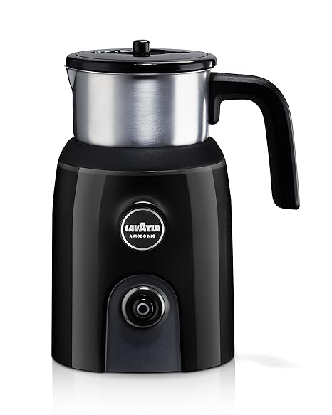 Lavazza 18200073 Induktions-Milchaufschäumer MilkUp Neue Generation schwarz