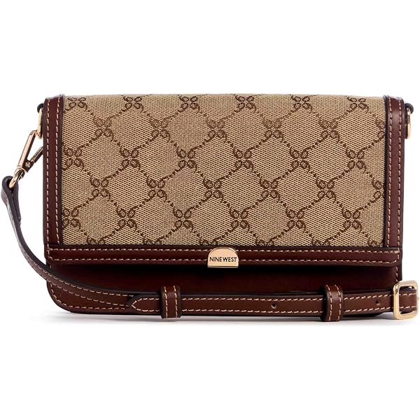 Small Nine West Large Tote Nine West Jenson Large in Tote, Natural Dark Morocc