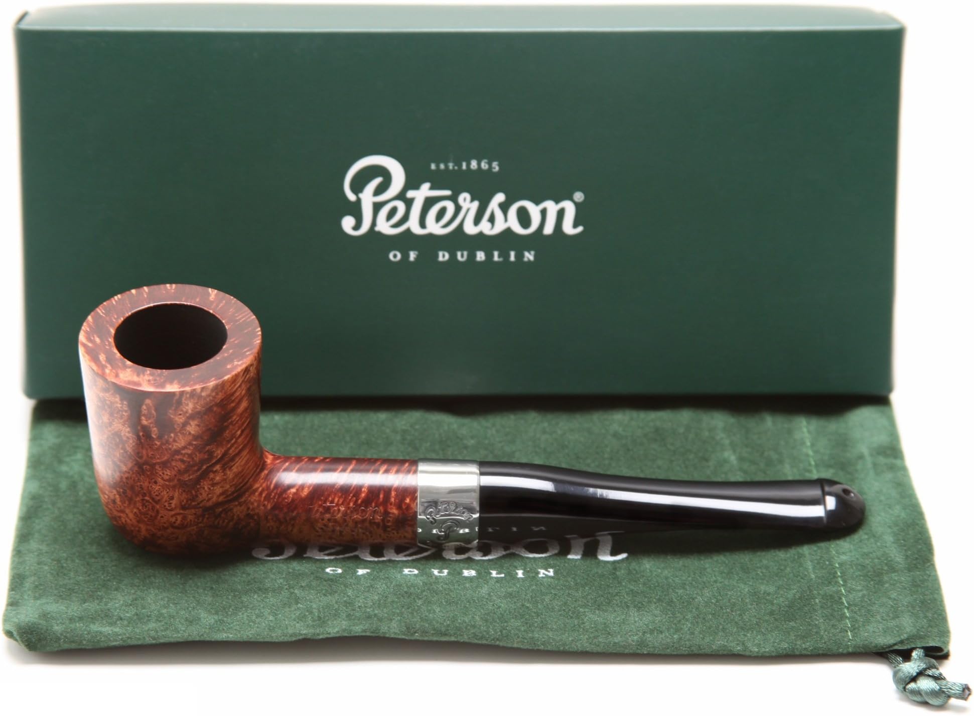 Peterson Aran Smooth Nickel Mounted (120) P-Lip