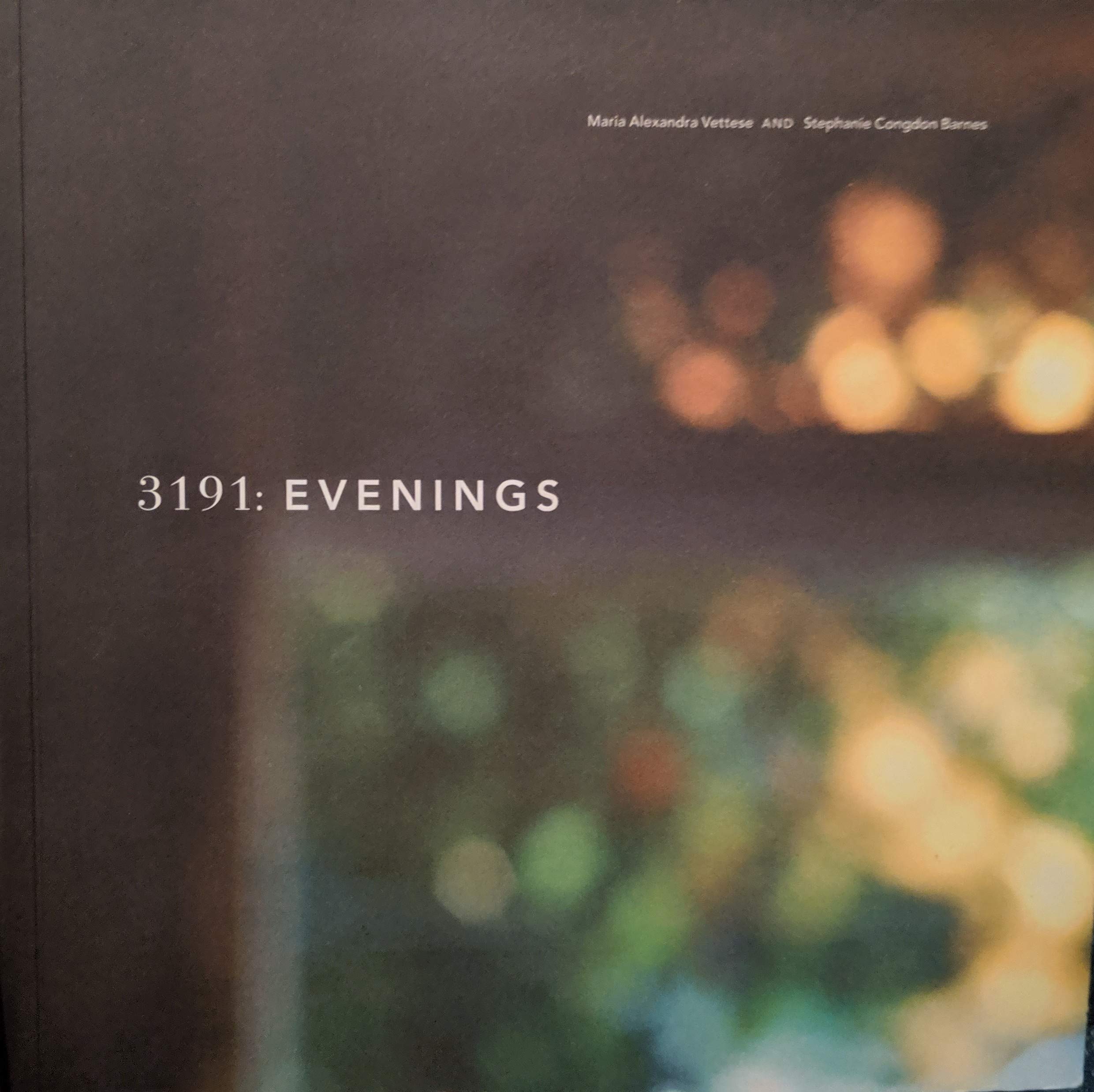 3191 Evenings Maria Alexandra Vettese Stephanie Congdon Barnes