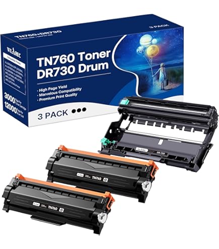 Unidade De Tambor Skydo DR730 - Compatível Com Impressoras Brother (Pacote 2 Unidades)