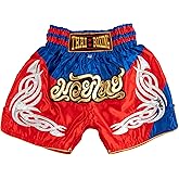 MUAY NATION Muay Thai Shorts for Kids (2 Years - 12 Years) Girls Boys Boxing Trunks for Kickboxing MMA Youth Martial Arts