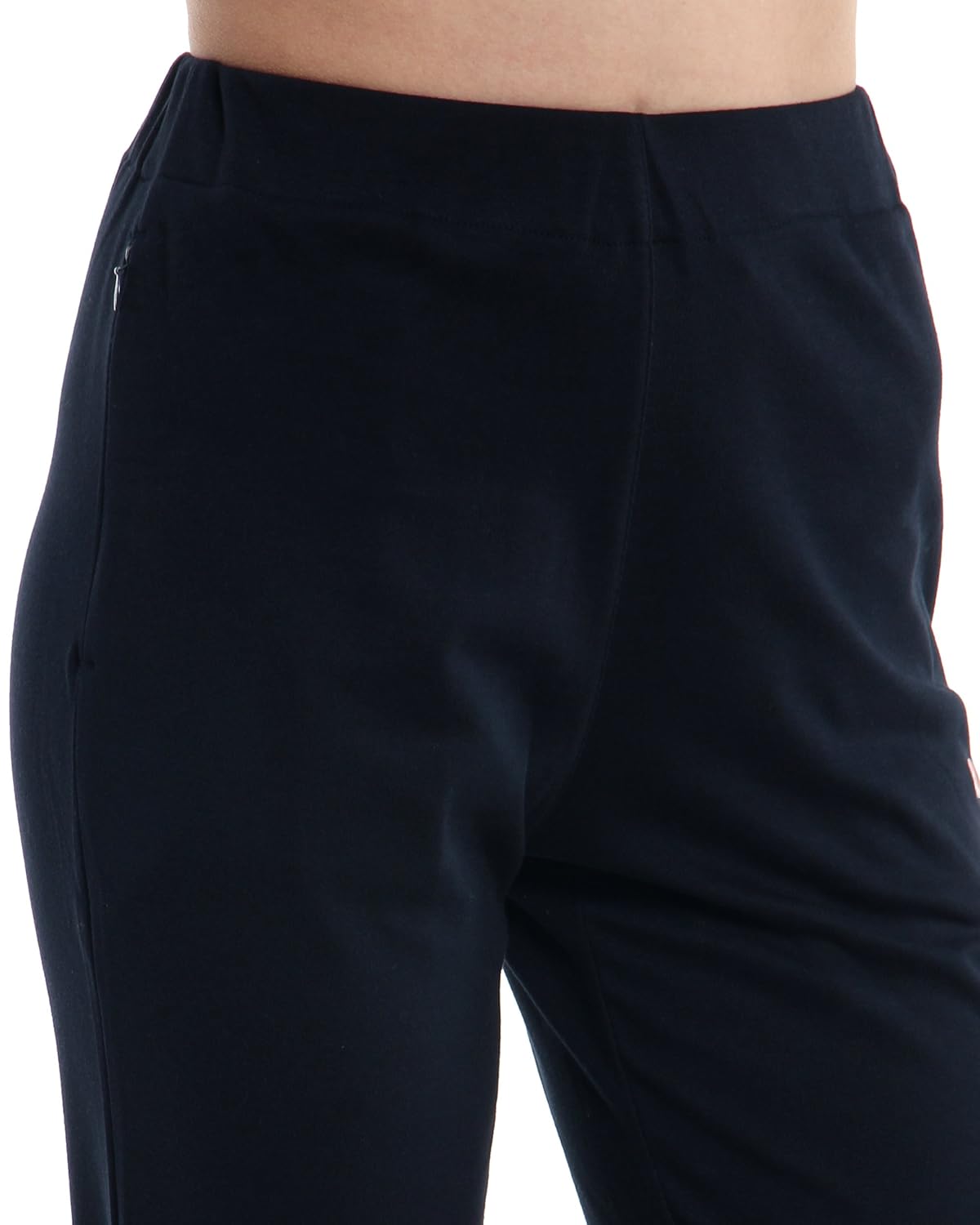 berge' ladies track pant knits navy comfort fit